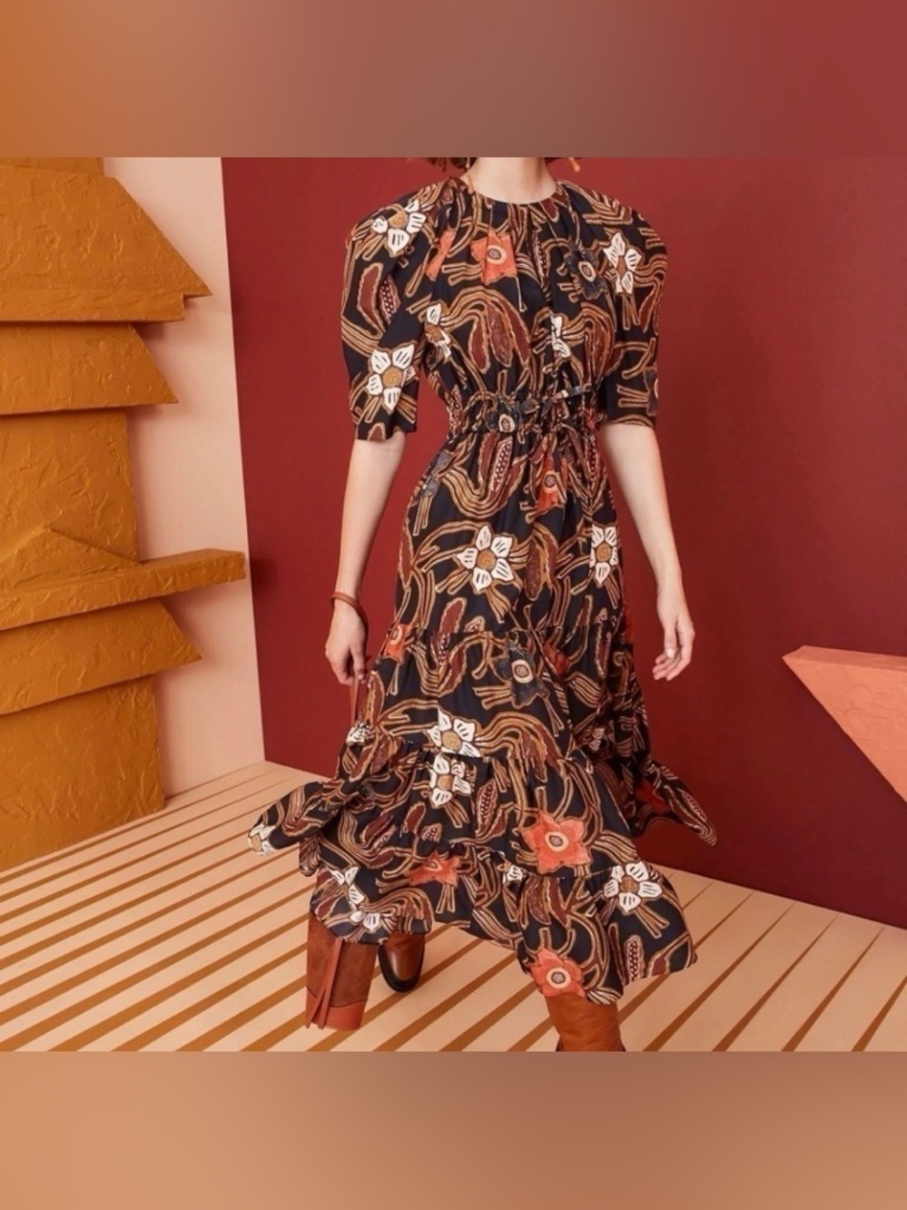 Ulla Johnson Zeenat Maxi Dress
